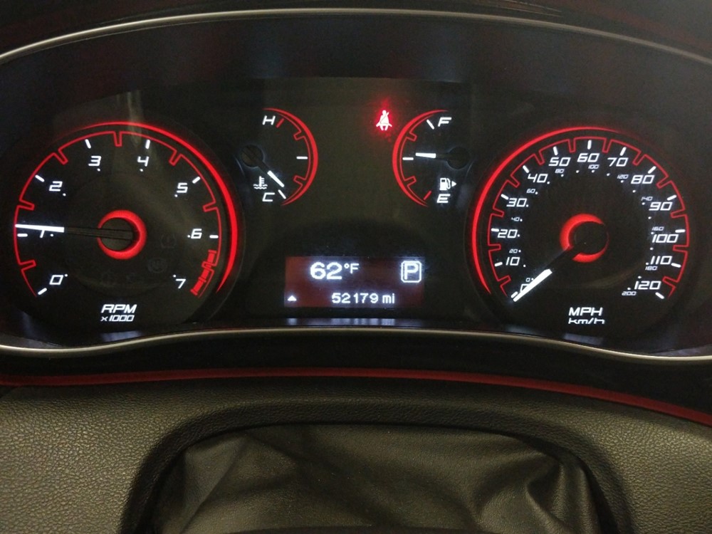 2016 Dodge Dart - Odometer Close Up