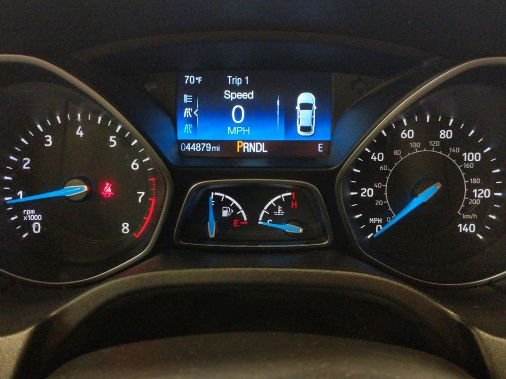 2016 Ford Focus - Odometer Close Up