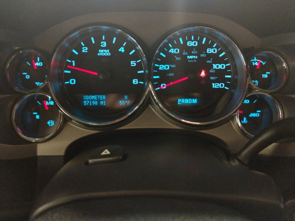 2011 Chevrolet Silverado 1500 - Odometer Close Up