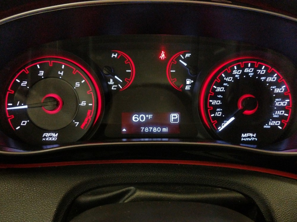 2015 Dodge Dart - Odometer Close Up