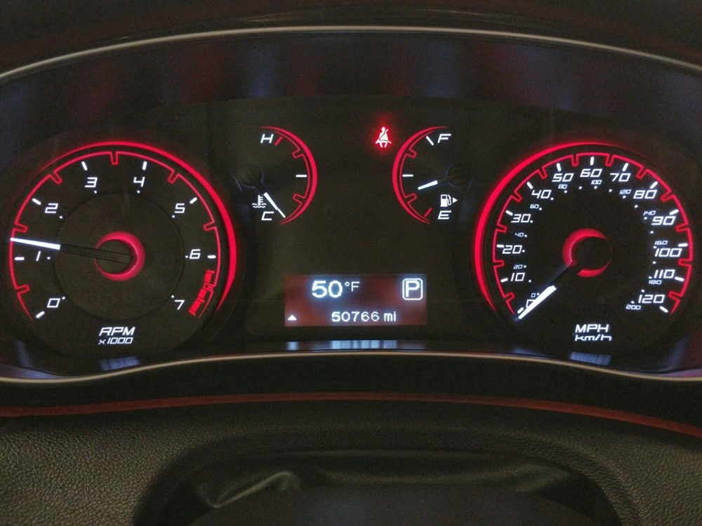 2014 Dodge Dart - Odometer Close Up