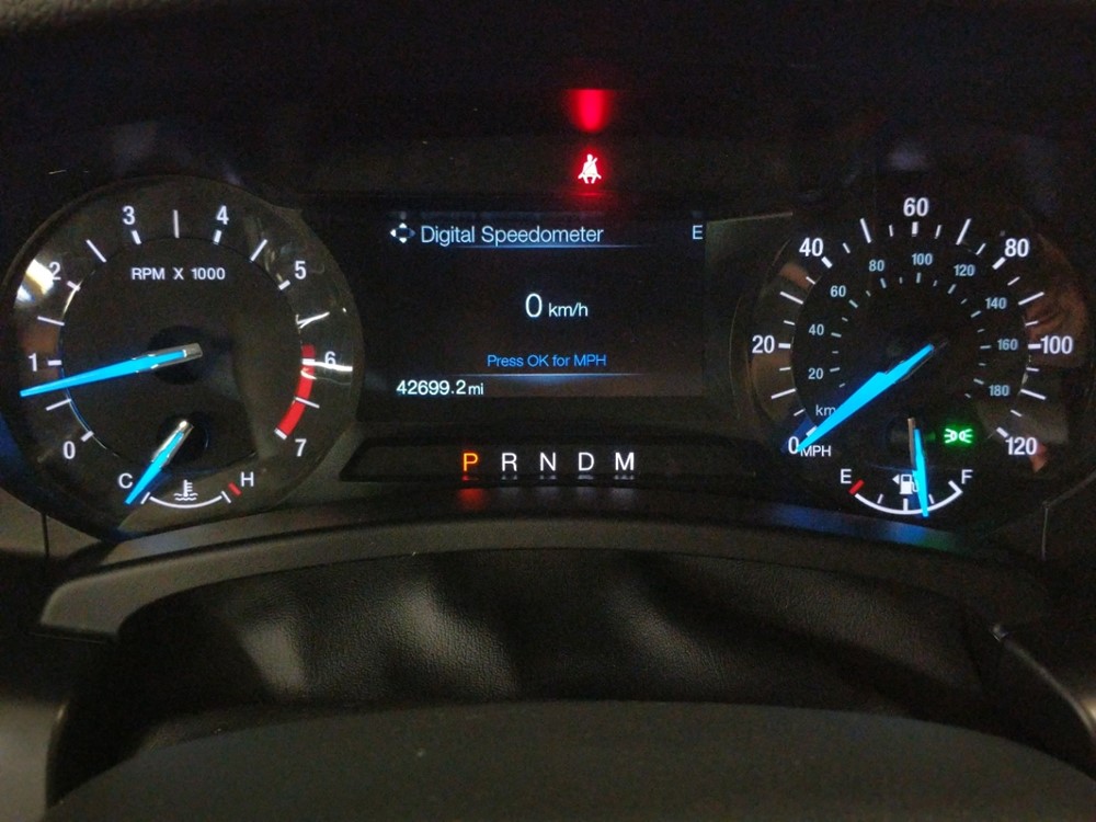 2017 Ford Expedition - Odometer Close Up