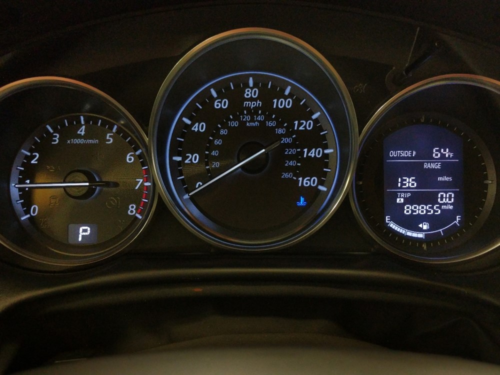 2013 Mazda CX-5 - Odometer Close Up