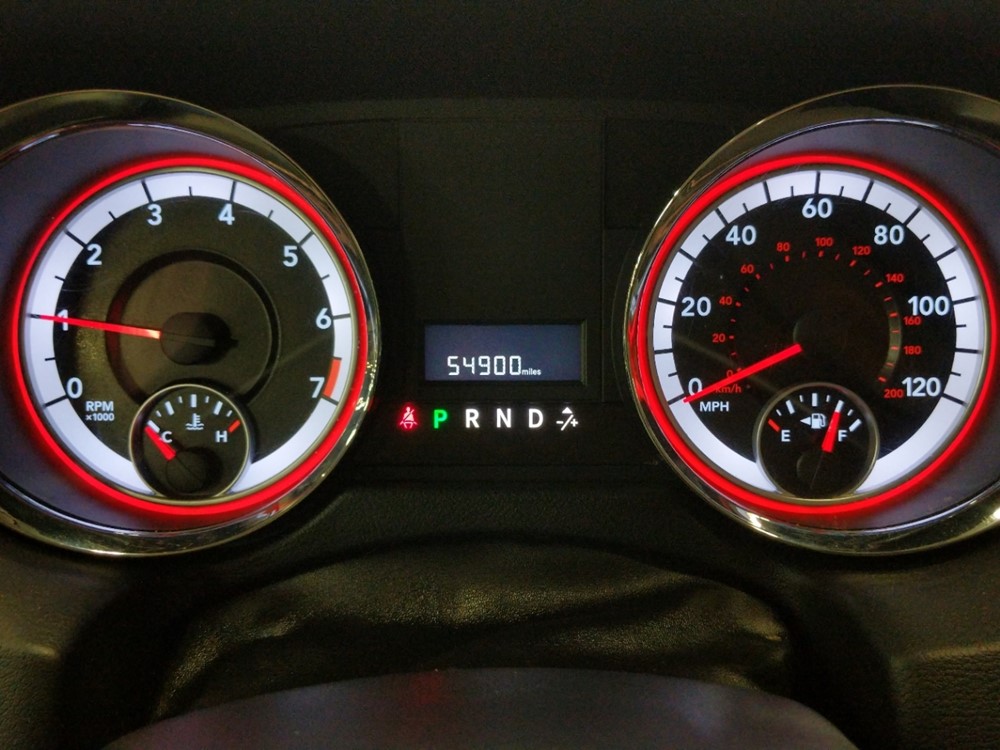 2013 Dodge Grand Caravan - Odometer Close Up