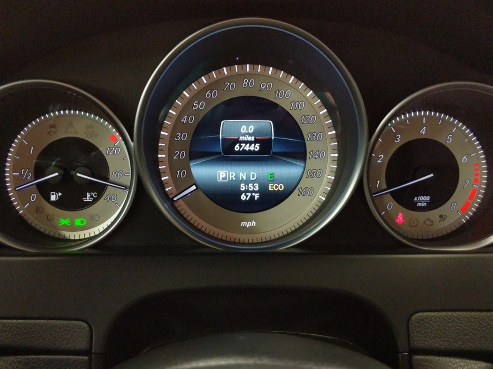 2013 Mercedes-Benz C300 - Odometer Close Up