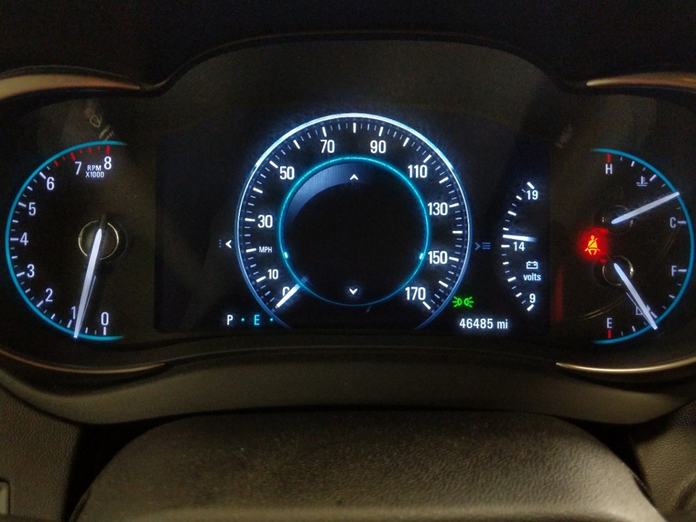 2016 Buick LaCrosse - Odometer Close Up