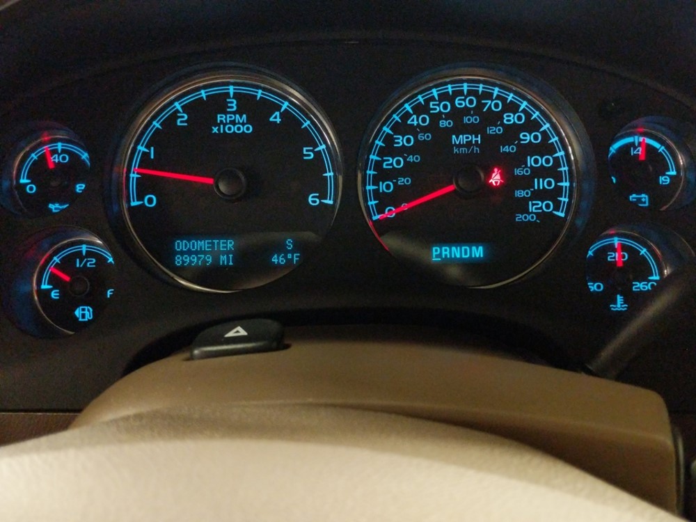 2013 Chevrolet Silverado 1500 - Odometer Close Up