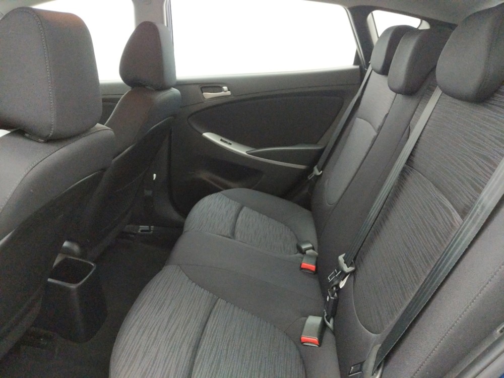 2017 Hyundai Accent - Driver Rear Seat