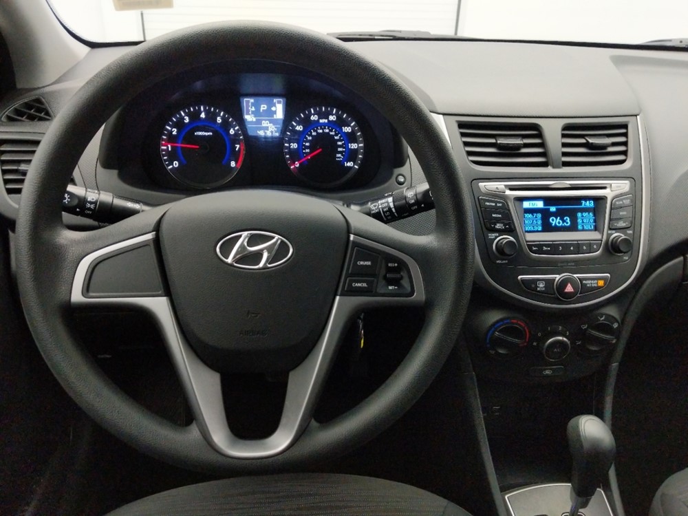 2017 Hyundai Accent - Driver Dash