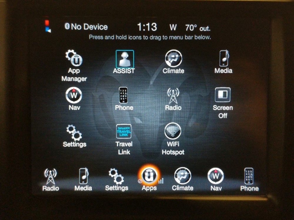 2015 Dodge Ram 1500 - Stereo Package