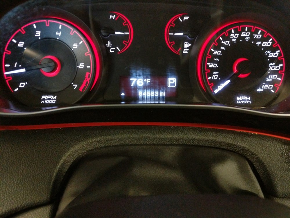 2015 Dodge Dart - Odometer Close Up