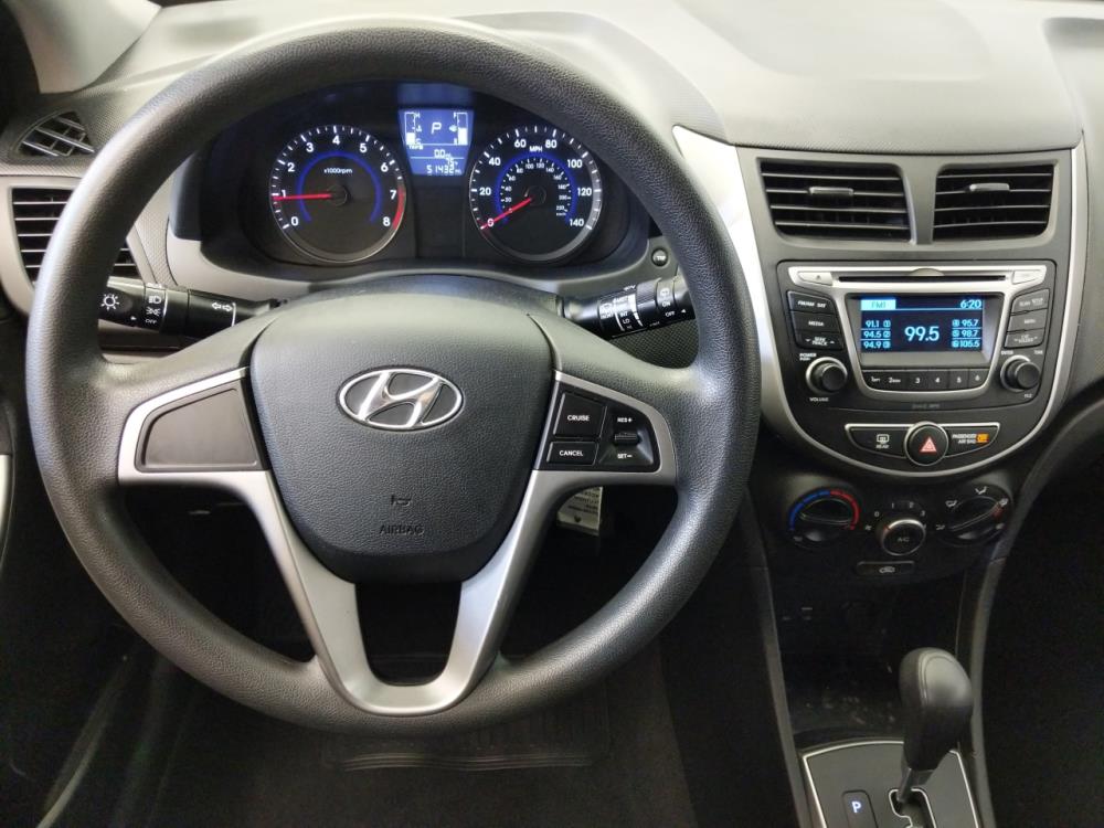 2016 Hyundai Accent - Driver Dash