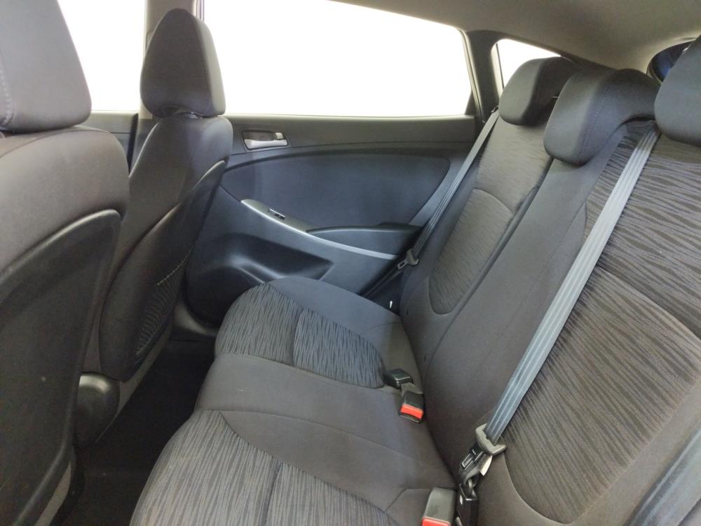 2016 Hyundai Accent - Driver Rear Seat