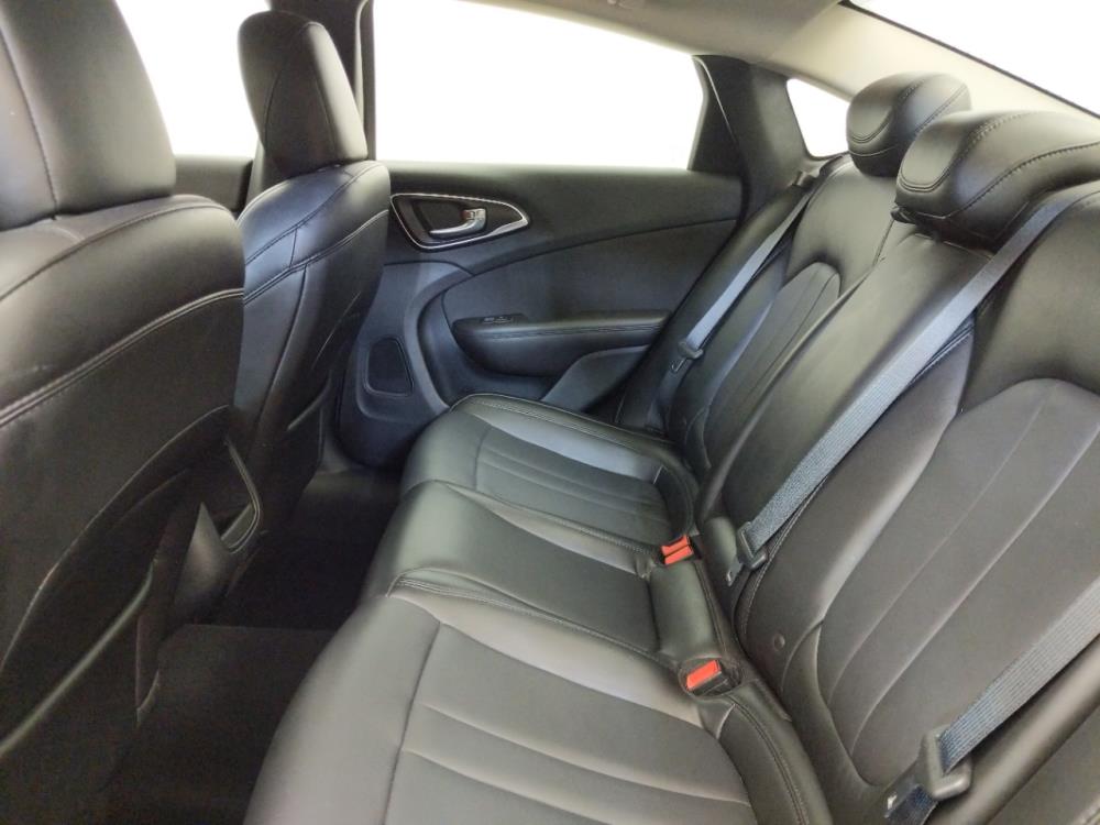 2016 Chrysler 200 - Driver Rear Seat