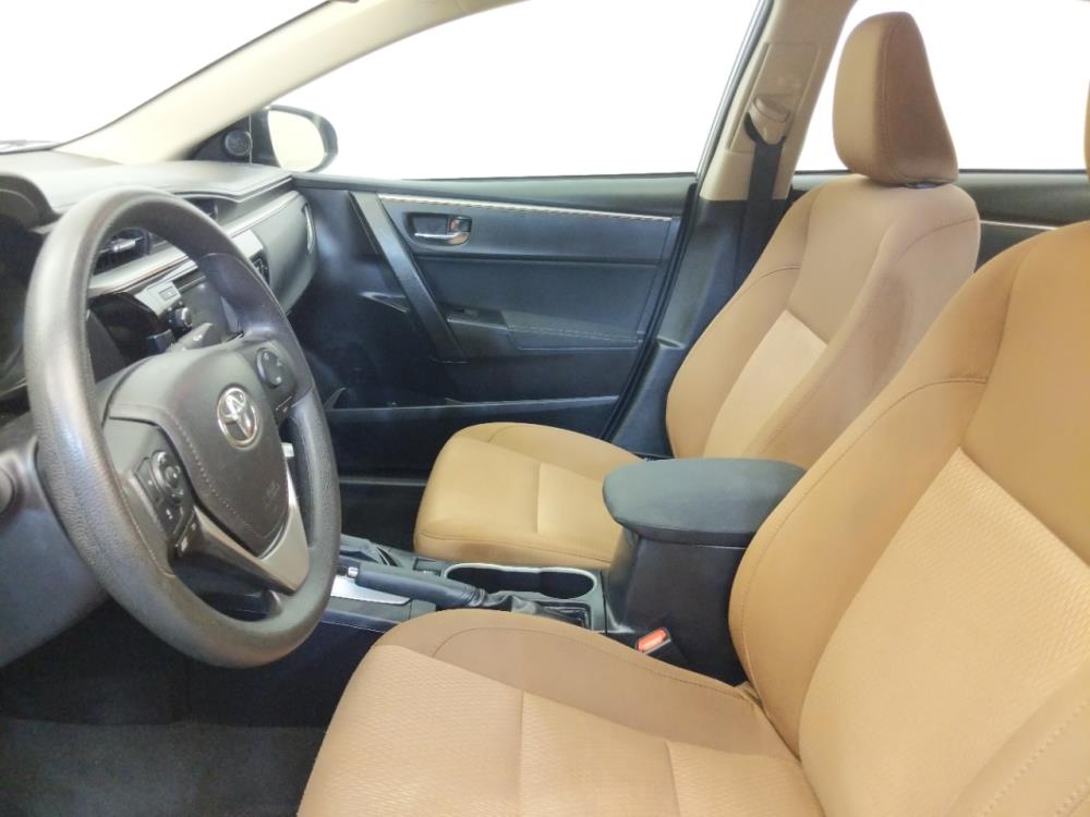 2016 Toyota Corolla - Driver Front Seat