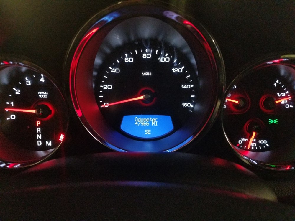 2013 Cadillac CTS - Odometer Close Up