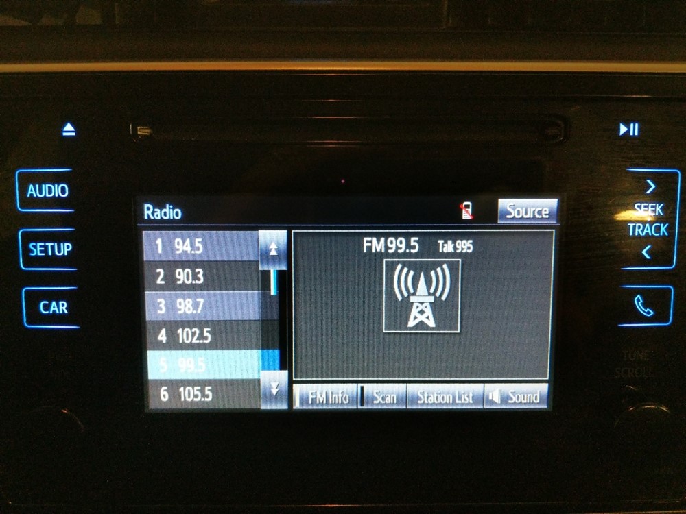 2017 Toyota Corolla - Stereo Package