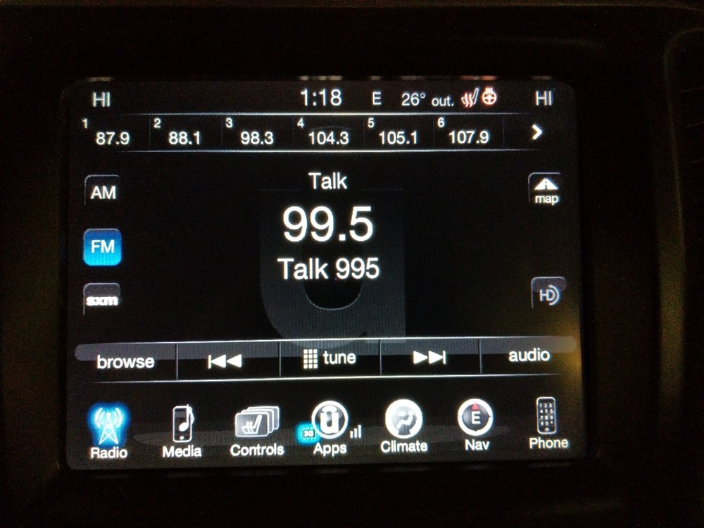 2014 Jeep Cherokee - Stereo Package