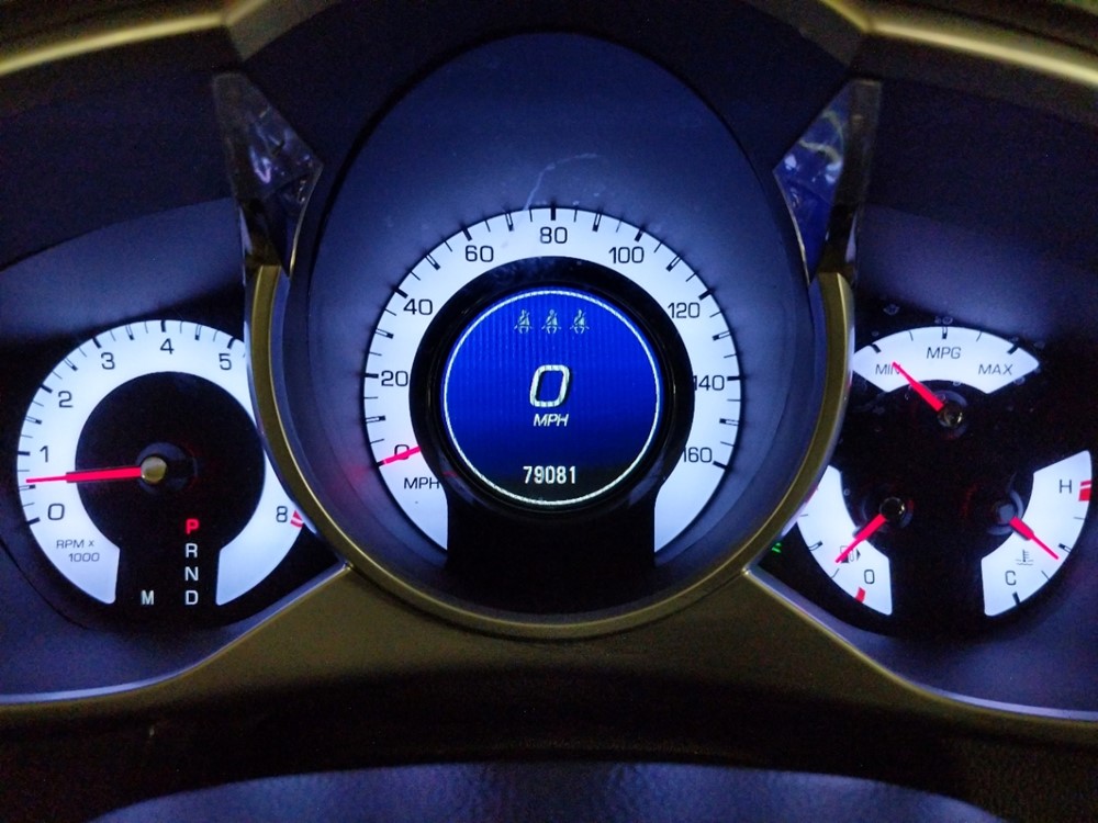 2010 Cadillac SRX - Odometer Close Up