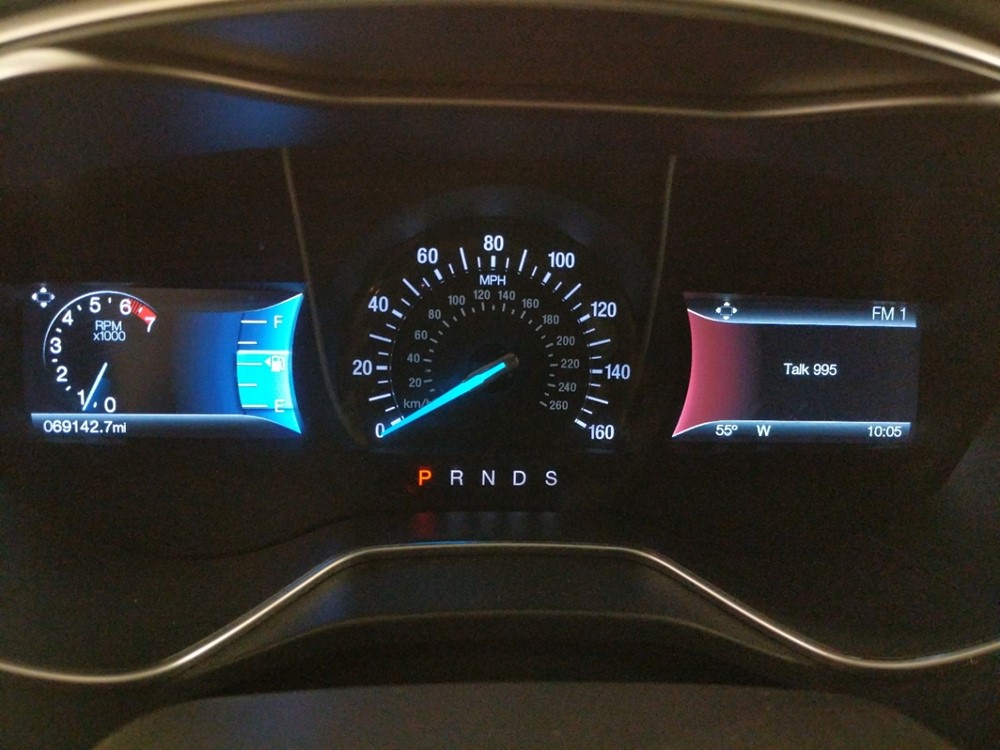 2015 Ford Fusion - Odometer Close Up