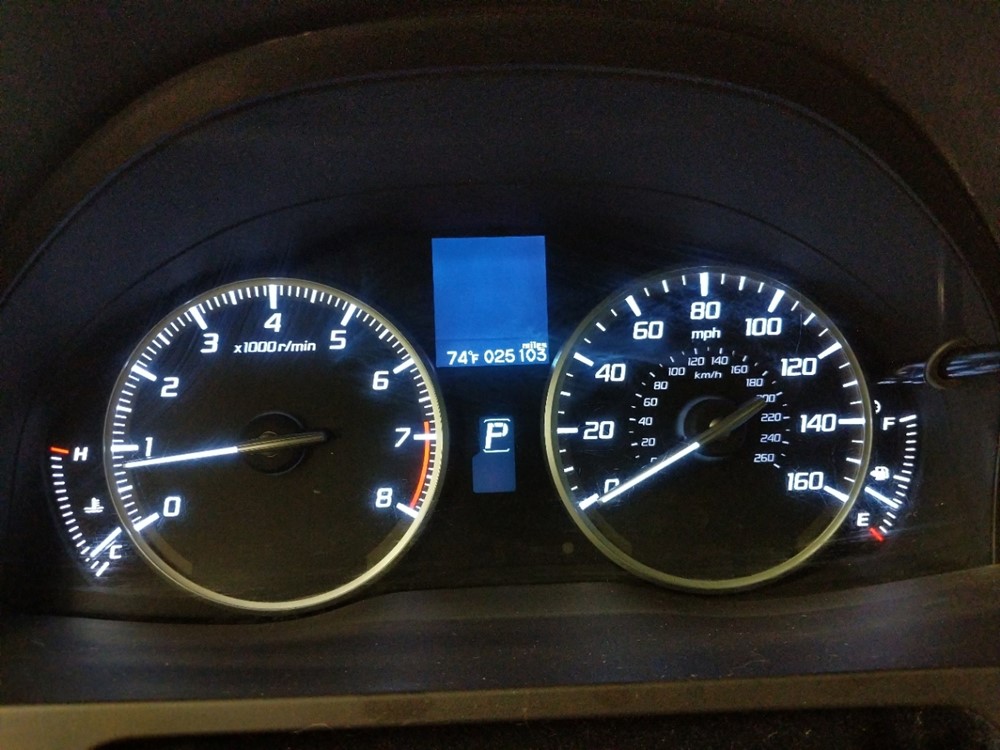 2016 Acura RDX - Odometer Close Up