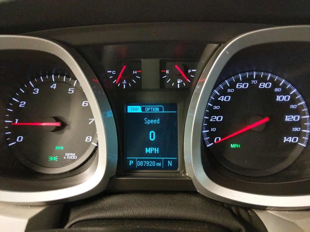 2016 Chevrolet Equinox - Odometer Close Up