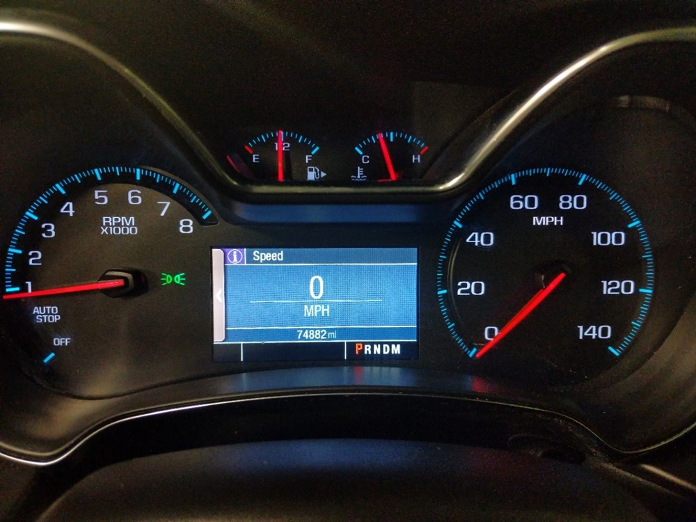 2015 Chevrolet Impala - Odometer Close Up