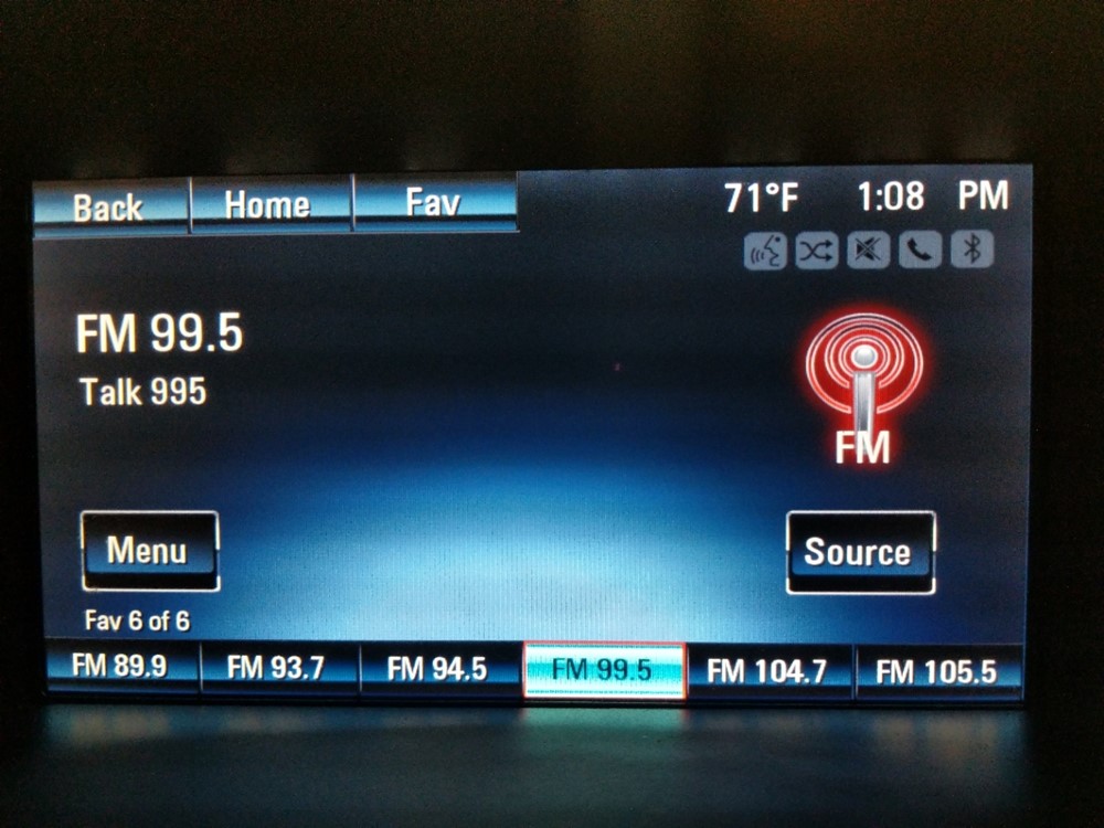2016 Chevrolet Cruze - Stereo Package