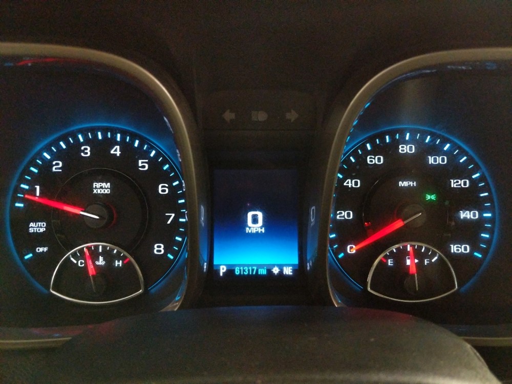 2016 Chevrolet Malibu - Odometer Close Up