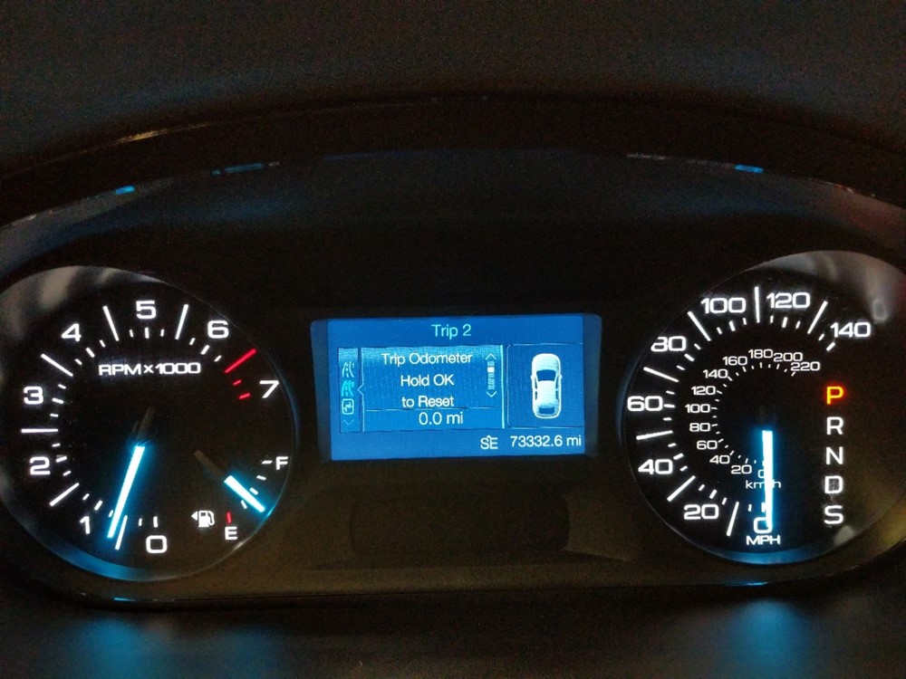 2014 Ford Edge - Odometer Close Up