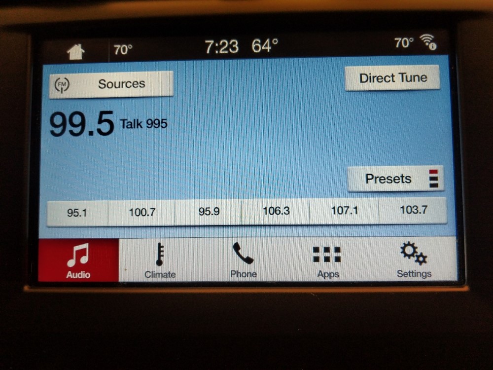 2017 Ford Fusion - Stereo Package