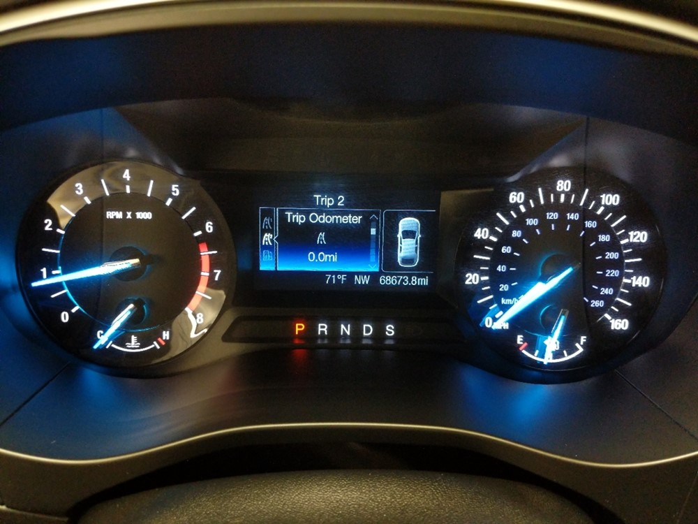 2016 Ford Fusion - Odometer Close Up