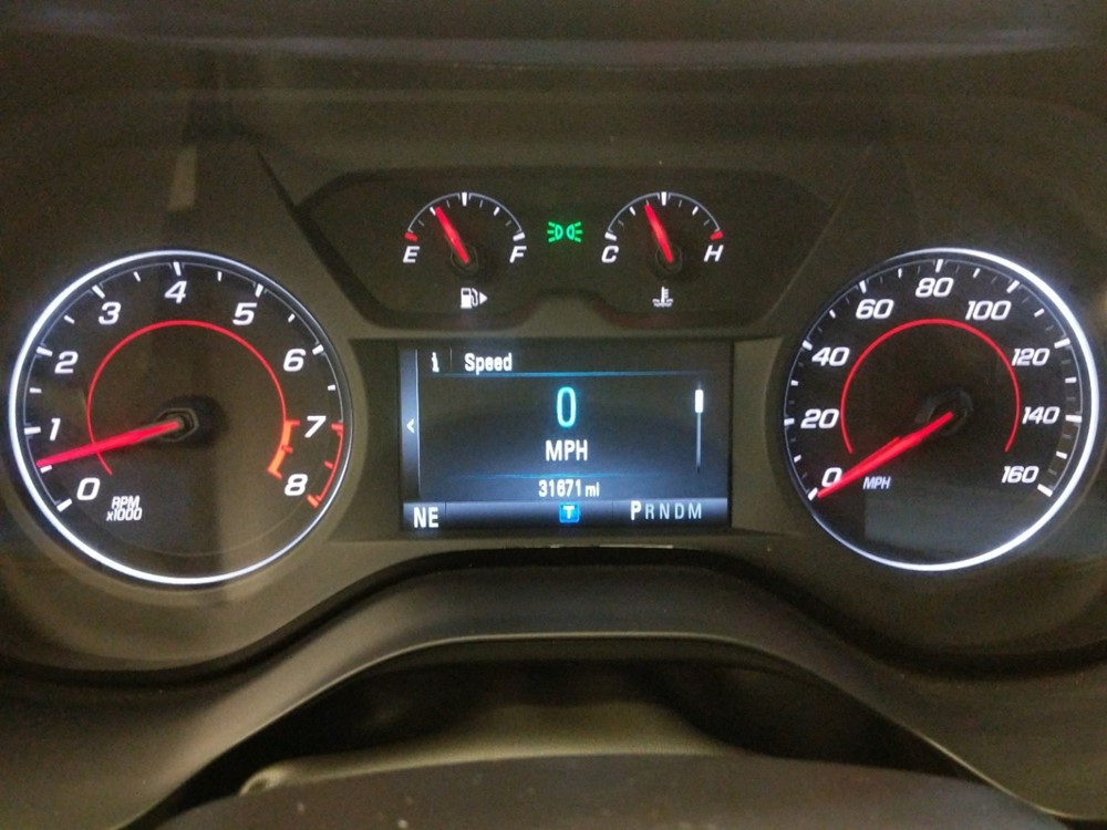 2016 Chevrolet Camaro - Odometer Close Up