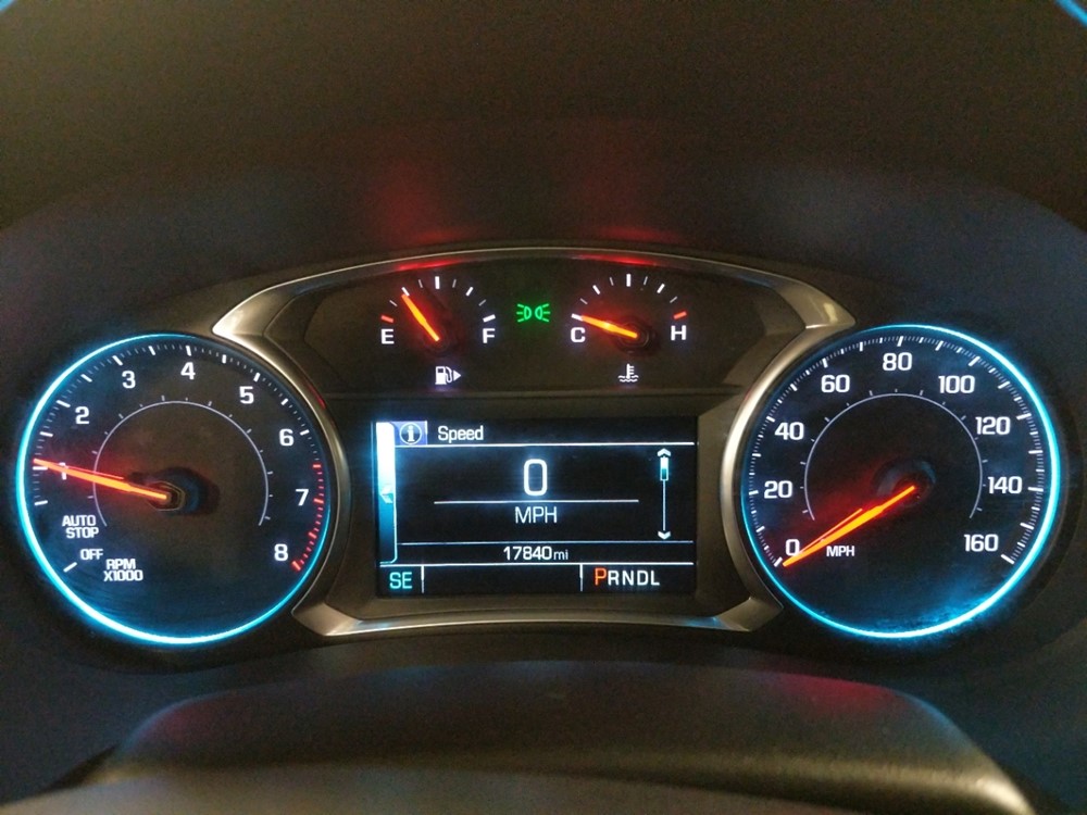 2017 Chevrolet Malibu - Odometer Close Up