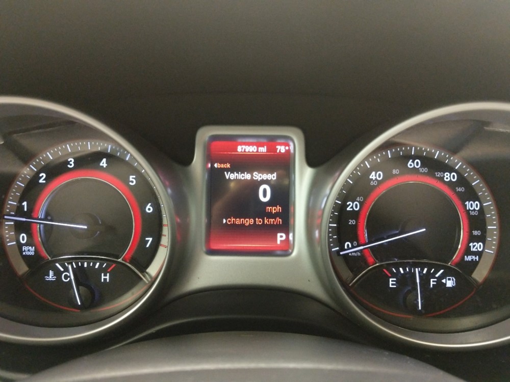 2015 Dodge Journey - Odometer Close Up