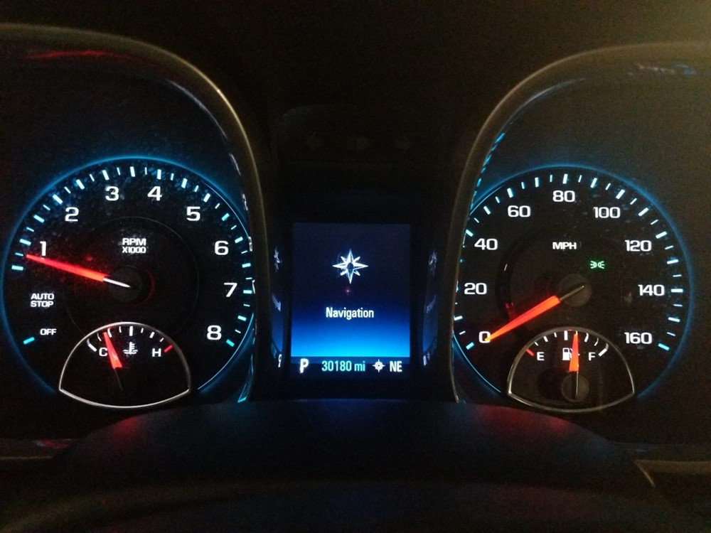 2015 Chevrolet Malibu - Odometer Close Up