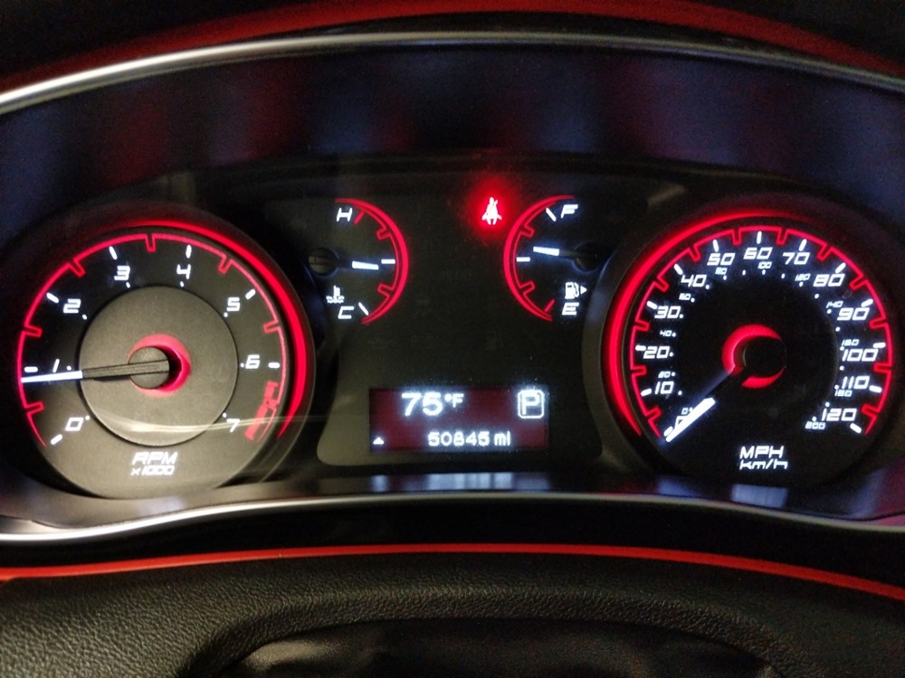 2015 Dodge Dart - Odometer Close Up