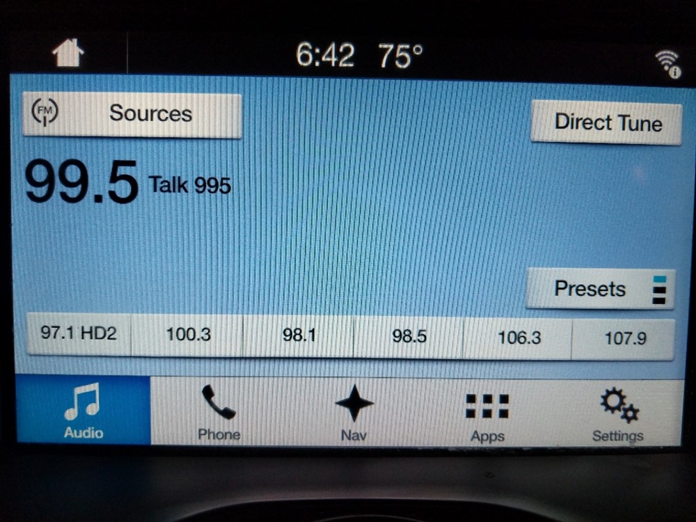2017 Ford Escape - Stereo Package