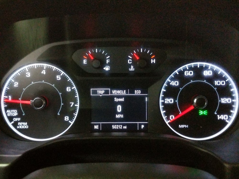 2017 GMC Acadia - Odometer Close Up