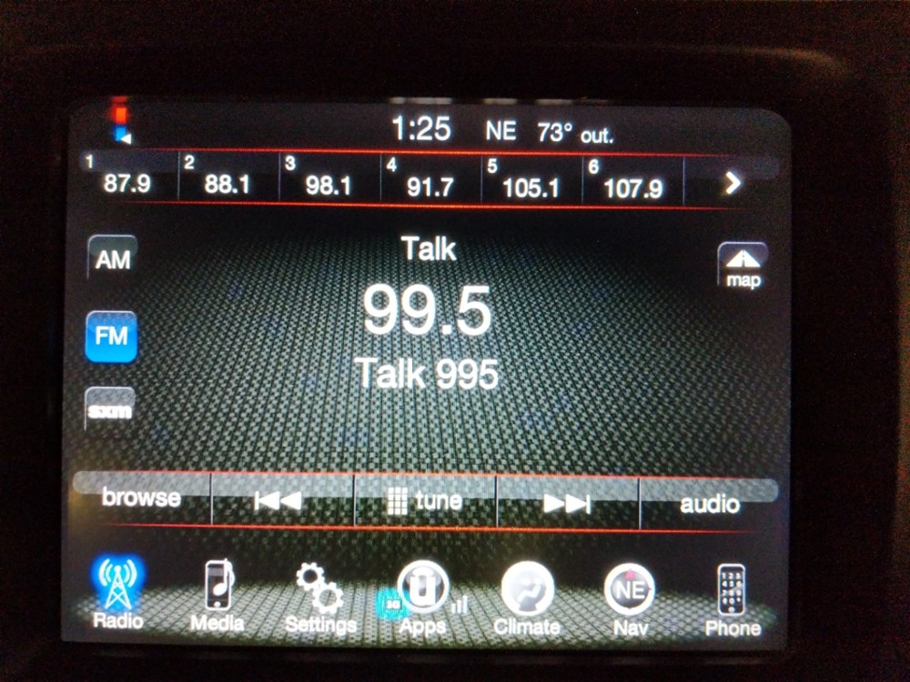 2014 Jeep Cherokee - Stereo Package