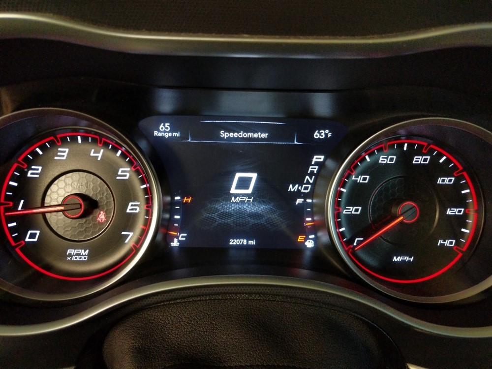 2015 Dodge Charger - Odometer Close Up