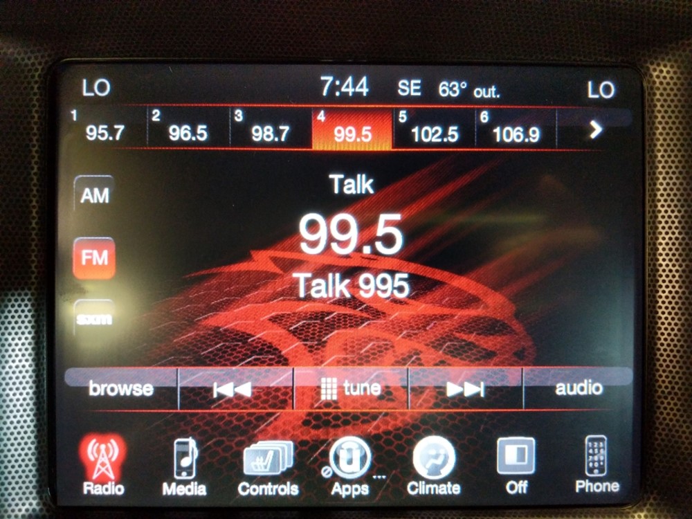 2015 Dodge Charger - Stereo Package