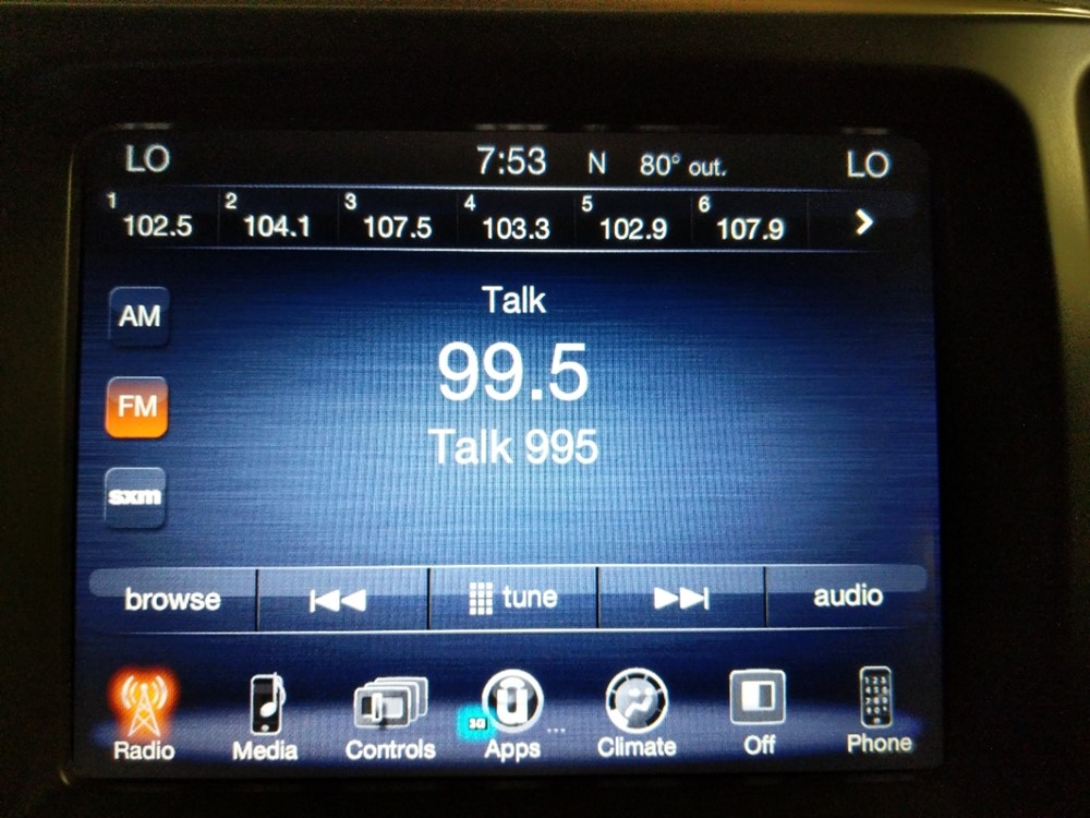 2016 Jeep Cherokee - Stereo Package