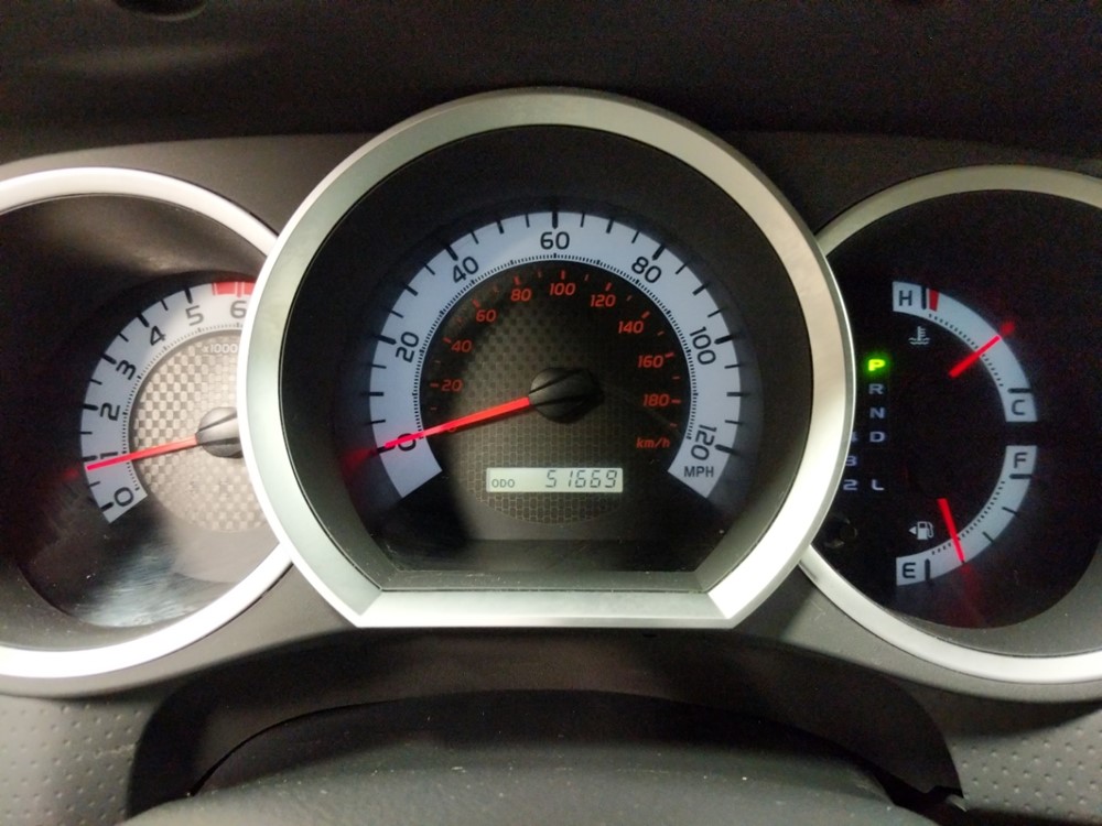 2014 Toyota Tacoma - Odometer Close Up