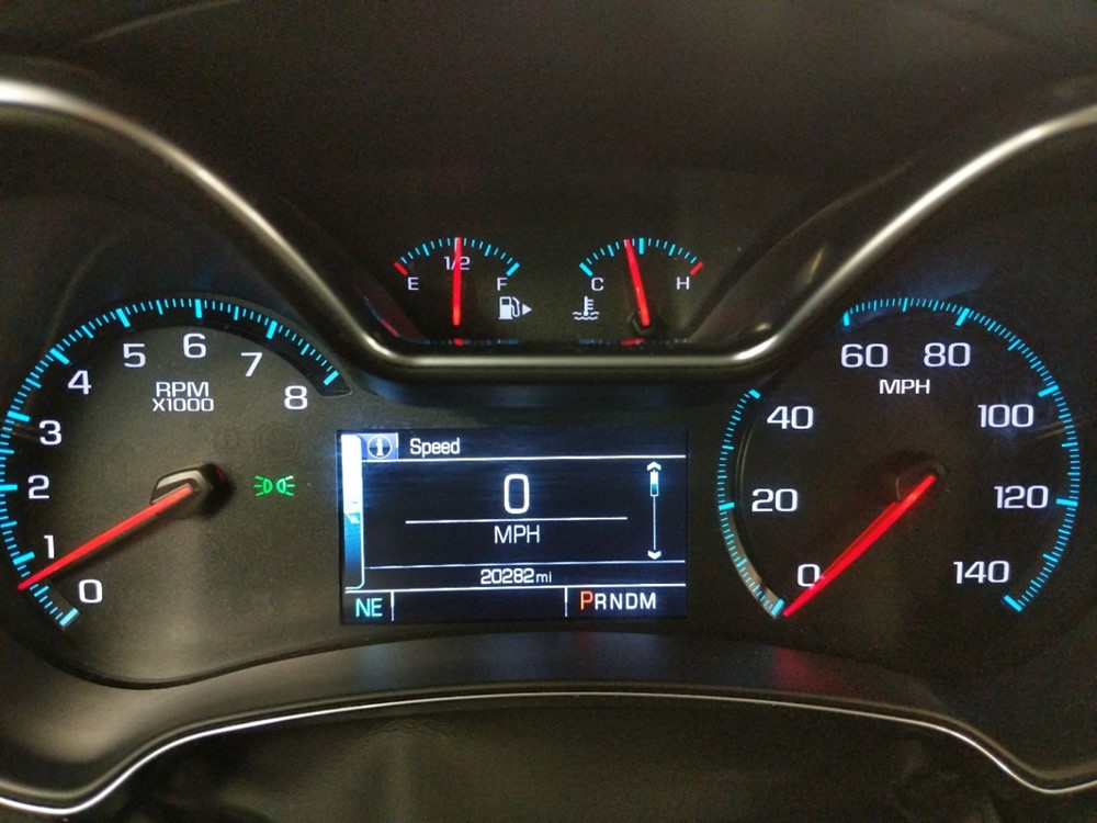 2018 Chevrolet Impala - Odometer Close Up