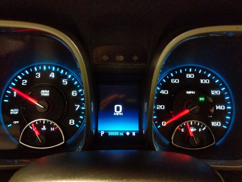 2016 Chevrolet Malibu - Odometer Close Up