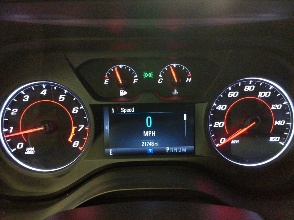 2017 Chevrolet Camaro - Odometer Close Up