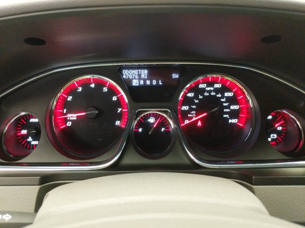 2015 GMC Acadia - Odometer Close Up