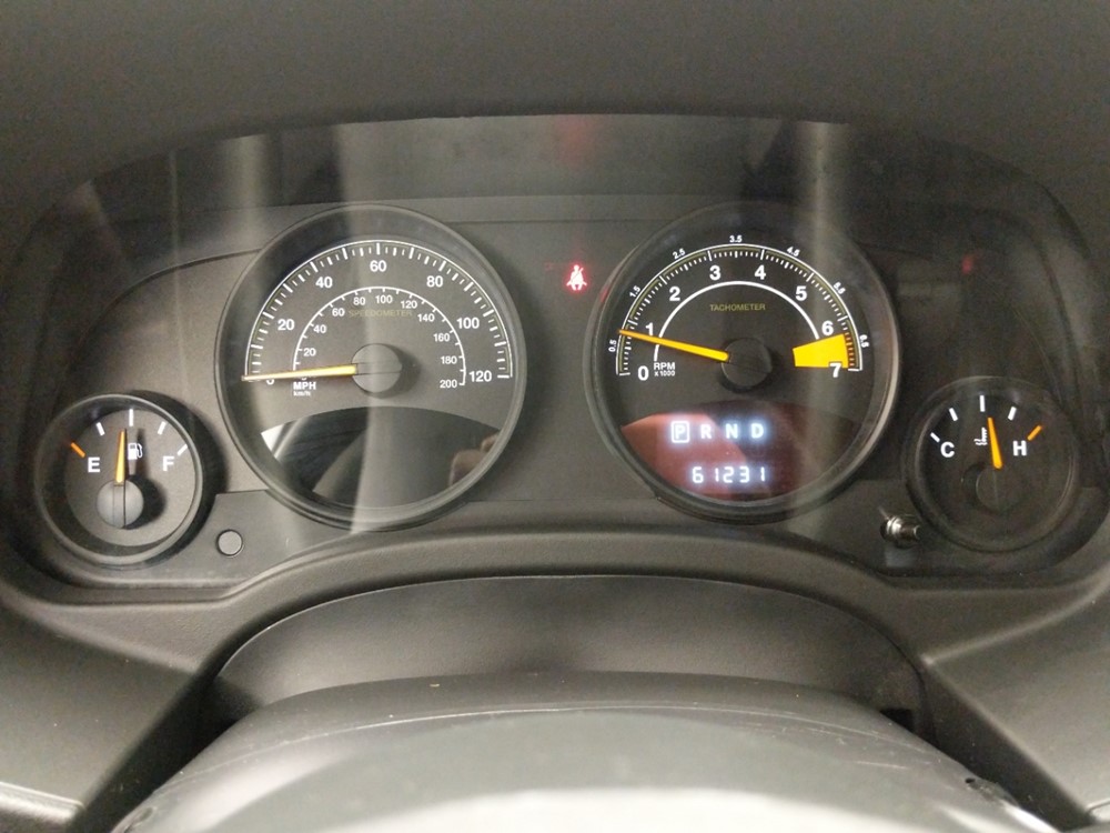 2016 Jeep Compass - Odometer Close Up