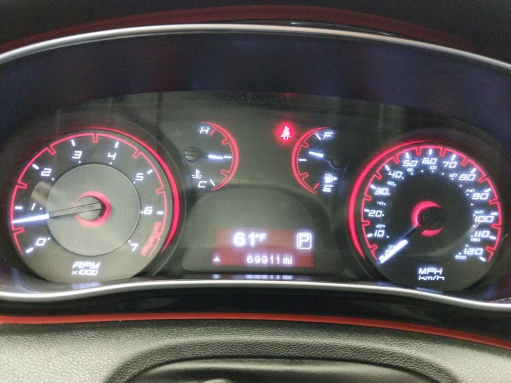 2015 Dodge Dart - Odometer Close Up